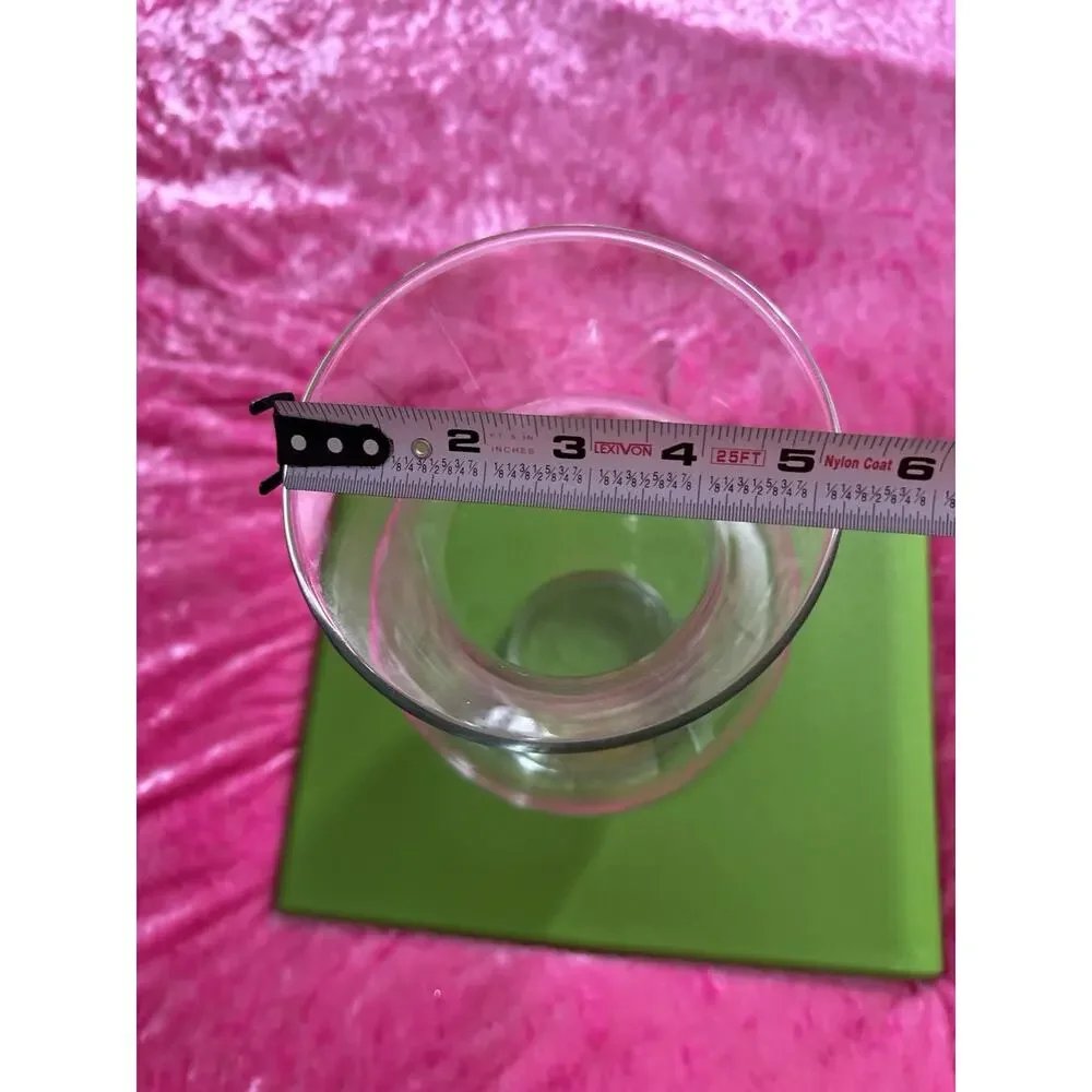 Glass Vase Clear Classic Home Decor Floral Arrangements